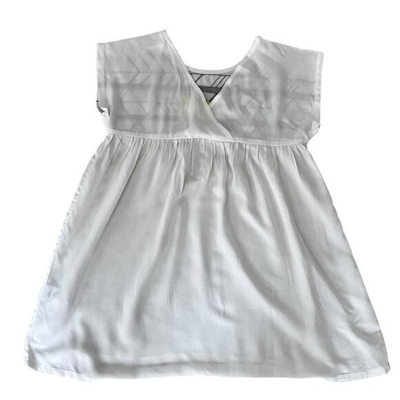 Crazy 8 White Black Silver Dress Size Small 5/6 - Picture 5 of 5